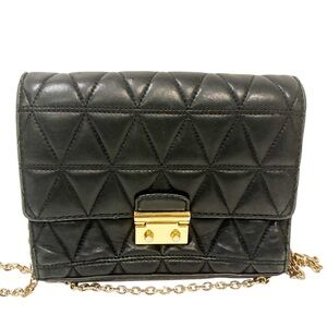 Michael Kors Sloan Black Purse‎ Shoulder Bag Quilted Crossbody Bag